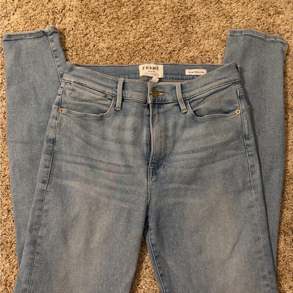 Frame Denim Women's Light Blue Skinny Jeans